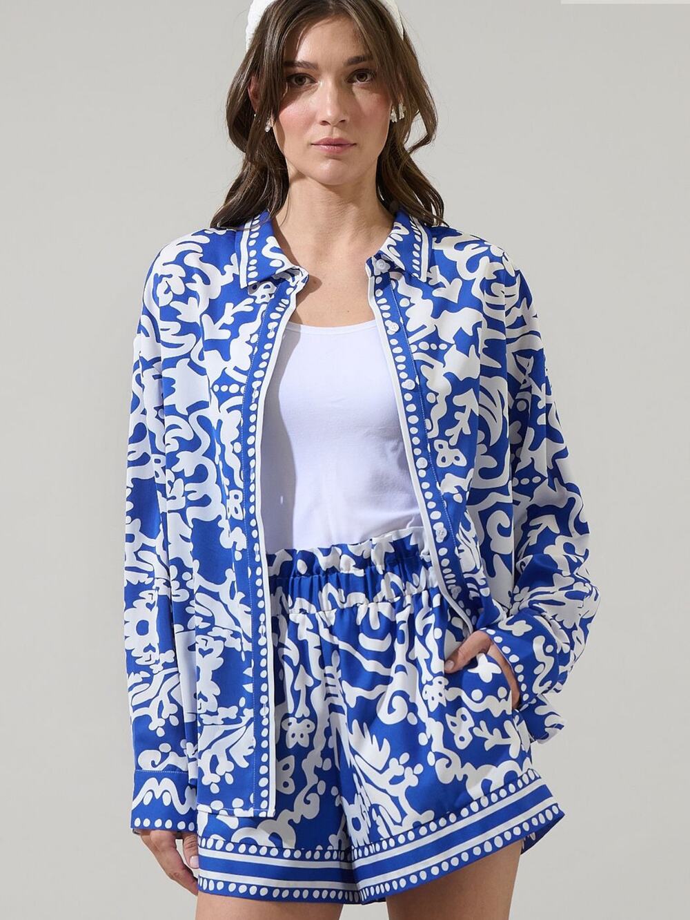 SugarLips Tara Hills Anya Button Down Shirt